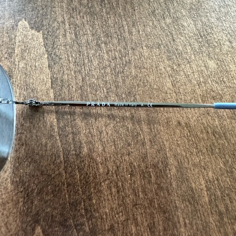 Prada Aviator Sunglasses in Gray with Case - Picture 5 of 7